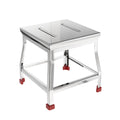 Dhiaan Stainless Steel Stool/Table 12 Inch (Height) Multipurpose Use