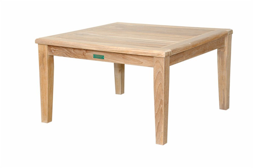 Anderson Teak TB-109 Brianna Square Coffee Table, 32"