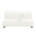 Purefit 100% Dual Waterproof Futon Cover, Waterproof Couch Cover For Futon - Stretch Non Slip Fleece Sofa Covers Washable, Leakproof Furniture Protector For Kids, Pets, Dog (Futon, Beige)