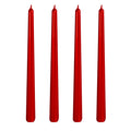 10 inch red Taper Candles-Set of 4 Tapered Candle, Tall Candlesticks,Home Dinner Candle, Party, Wedding, Halloween, Christmas Ca