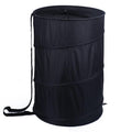 BATTOO Extra Large 107L Strong Laundry Hamper 17.5 x 27 Collapsible Laundry Baskets with Long Straps Drawstring Barrel Foldable 