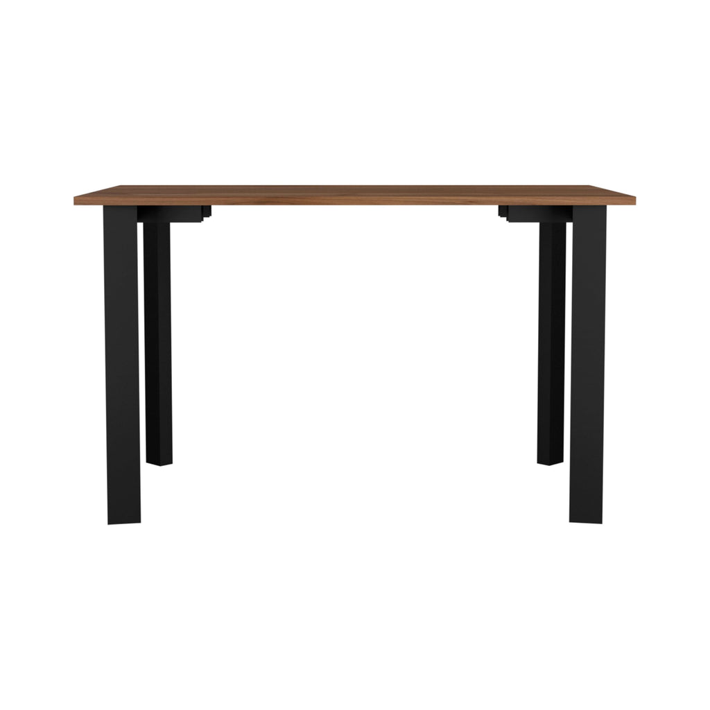 Tuhome Cabo Writing Desk, Four Legs -Mahogany