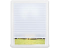 Redi Shade No Tools Original Light Filtering Pleated Fabric Shade White, 36 W x 72 L, 2 Pack