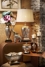 Ok Lighting 12" And 14" H Theos Candleholder Set