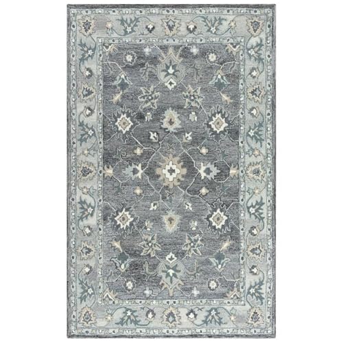 Rizzy Home Alora Decor Spirit 8'6" X 11'6" Classical Gray/Beige Hand Tufted Area Rug