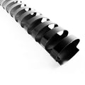 Totiyea 50 Pack 19 Ring Plastic Binding Combs, 1-1/2 Inch Diameter, 320 Sheet Capacity, Letter Size, Black Comb Binding Spines