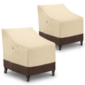 Arcedo Waterproof Patio Chair Covers, Heavy Duty Outdoor Lounge Chair Covers, Patio Furniture Covers For Lawn Swivel Rocking Cha