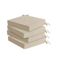 Summsun Outdoor Chair Cushions Set Of 4: Waterproof & Color Fastness Seat Cushion For Patio Furniture - 22 X 22 X 3 Inch Chair P
