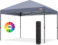 Abccanopy Durable Easy Pop Up Canopy Tent 10X10, Gray
