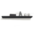 InPlace Heavy Duty Shelf with Invisible Brackets - Easy to Install & Remove, Deep Floating Shelves for Wall - MDF Wall Shelf for
