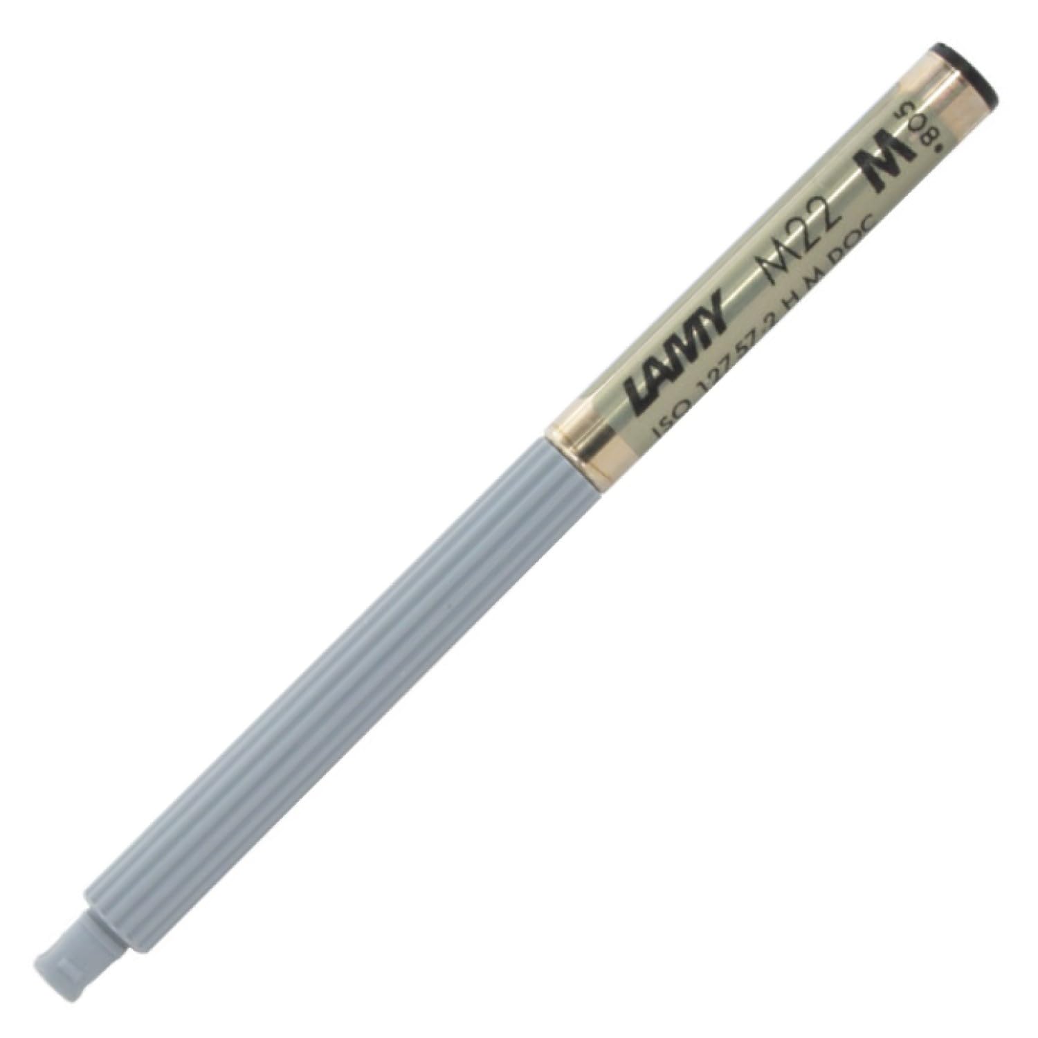 Single Lamy M22 Ball Pen Refill Black Medium