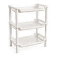 Fasmart 3Tier Plastic Storage Rack For Kitchen And Home, Pack Of 1