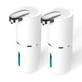 2 Pack Automatic Soap Dispenser, Touchless Foam Soap Dispenser,Usb Rechargeable Dispenser Electric Wall Mounted Motion Sensor Wa