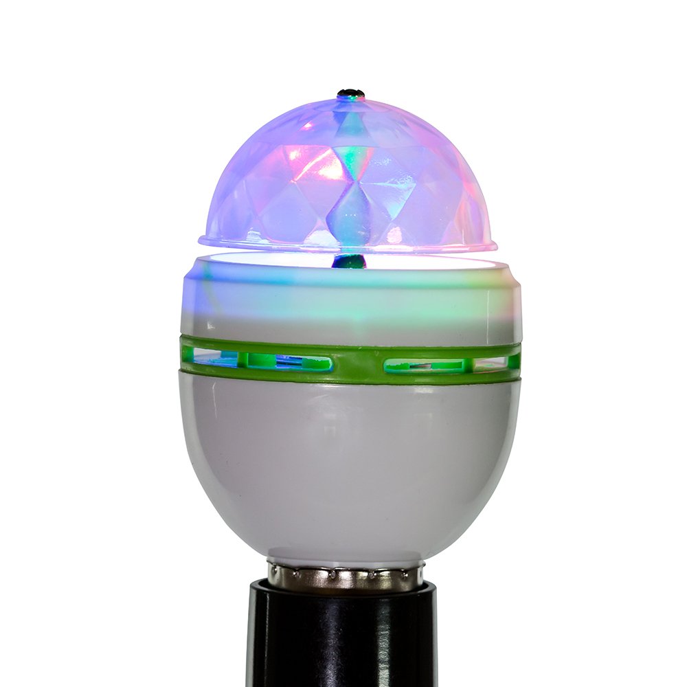 Kurt Adler LED Full Color Rotating Disco Lamp