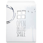 Kindnotes Glass Keepsake Gift Jar With Sympathy Messages - Time Travel Ivory