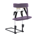 KiBcsLic Mattress Top Massage Kit Adjustable Headrest Massage SPA Portable Sturdy Face Down Pillow with Armrest, Purple