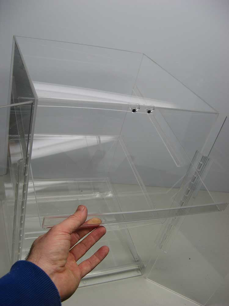 Self Serve Pastry Or Donut Display Case 3 Trays For Deli Bakery Convenience Stores Display It And Keeps Fresh