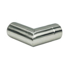 Stove Pipe 2.36 Inch 90 Degree Stainless Steel Chimney For Camping Tent Stove Smoke Exhaust
