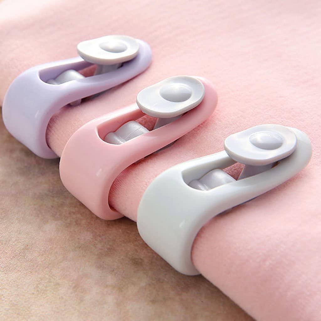 Vajin Bed Sheet Lock Clips/Bed Sheet Fixing Clip For Bedding Sheets/Quilt Clip Needleless Non Slip Blanket Fastener Clip Nonsl