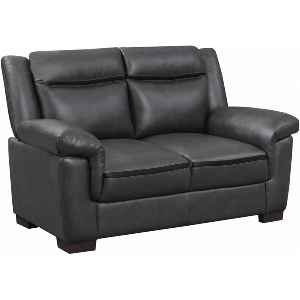Coaster Home Furnishings Arabella Upholstered Loveseat Grey