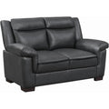 Coaster Home Furnishings Arabella Upholstered Loveseat Grey