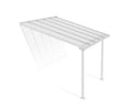 Palram - Canopia Olympia 10 Ft. X 10 Ft. Patio Cover Outdoor Canopy Diy Kit Outdoor Furniture Cover, Covered Pergola Roof To Pro