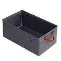 Bindex Wardrobe Organizer For Clothes With Metal Frame Rectangle Storage Baskets For Clothing Fabric Storage Box With Handles Sh