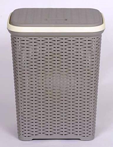 Nilkamal Laundry Basket Grey 50 L