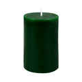 Jeco CPZ-2312 Hunter Green Pillar Candle, 2 Diameter x 3 H