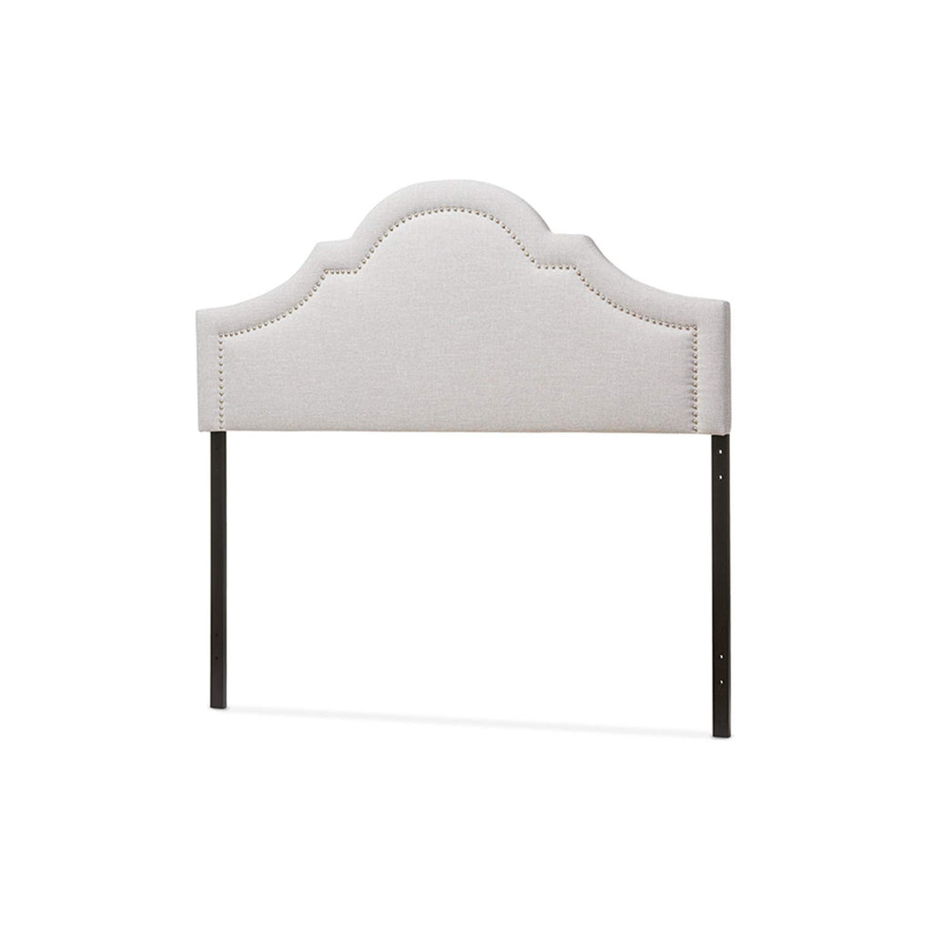 Baxton Studio Ritta Modern and Contemporary Upholstered Headboard Beige/King