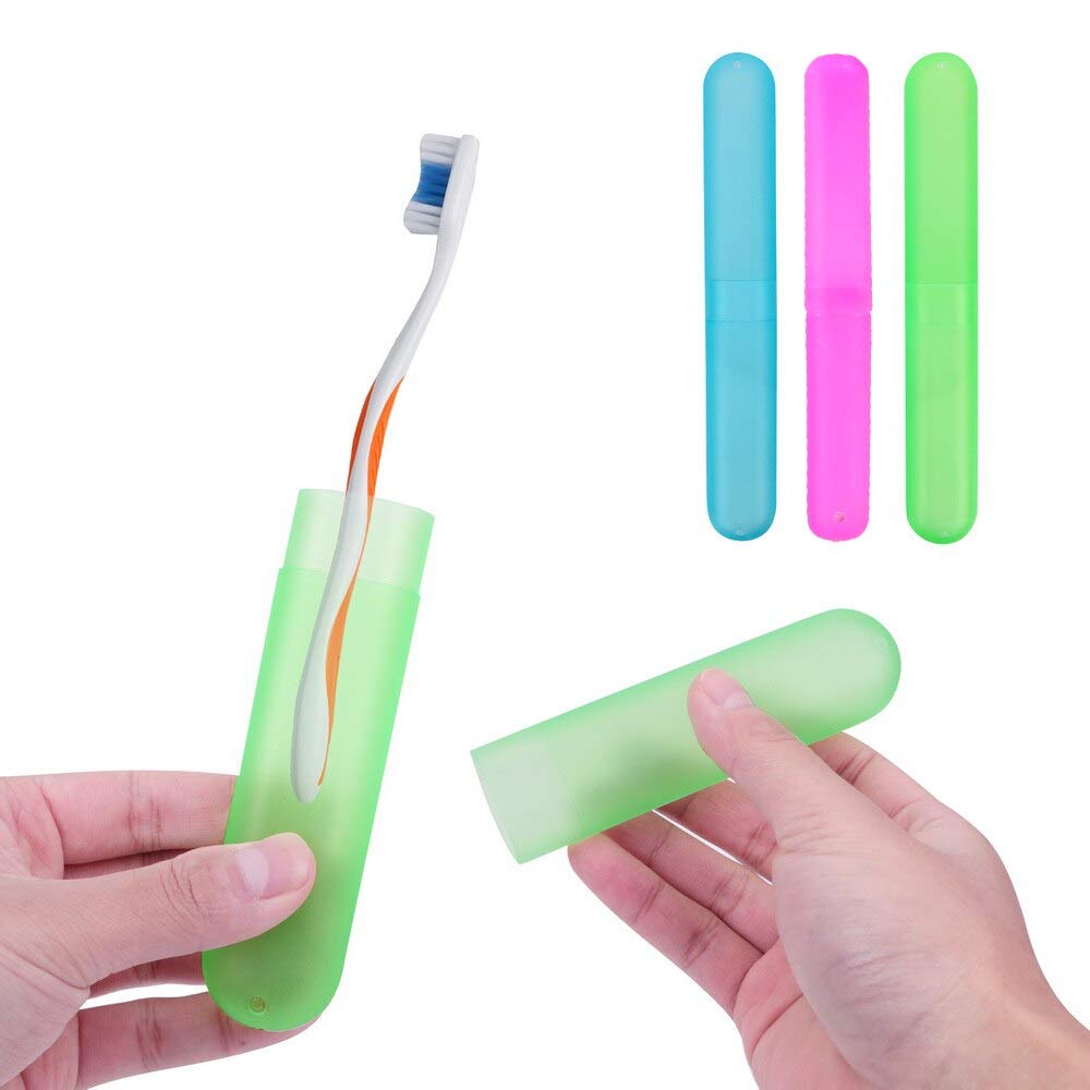 BHOOLU&GOOLU Portable Dust Proof Toothbrush Holder Case Type 1 (4 pcs Set)