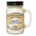 Our Own Candle Company Baby Powder Scented Mason Jar Candle, 100 Hour Burn Time, Made in The USA - 13 Ounces
