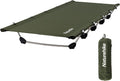 Naturehike GreenWild Camping Cot, Ultralight Folding Backpacking Cot, 60-Second Easy Set-Up, Supports 330lbs, Portable Camping B