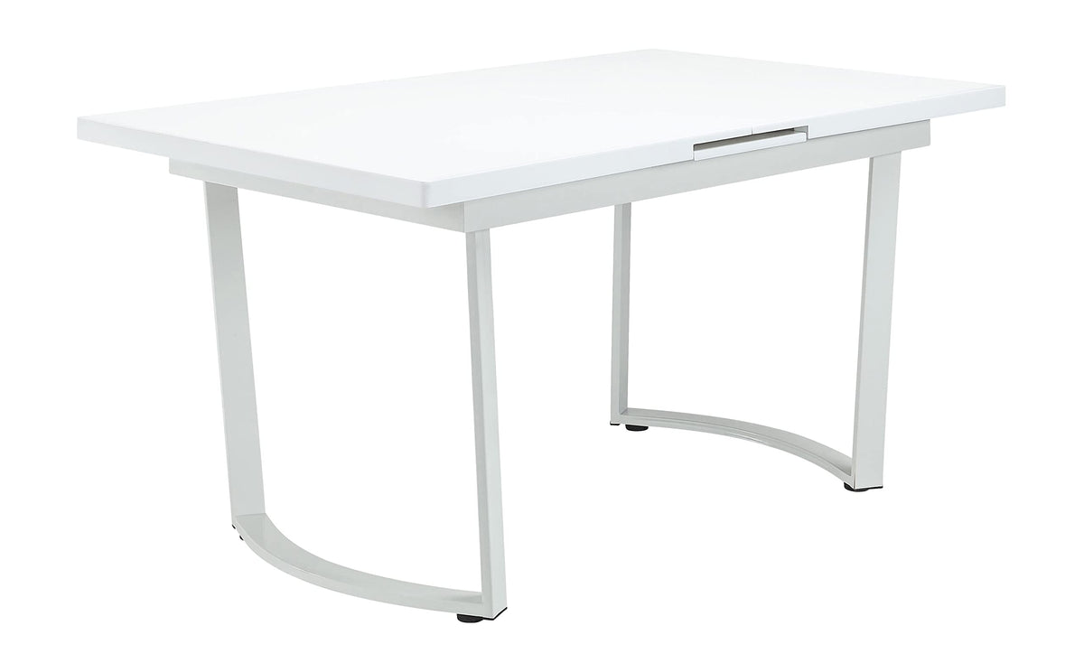 Acme Palton Dining Table in High Gloss White