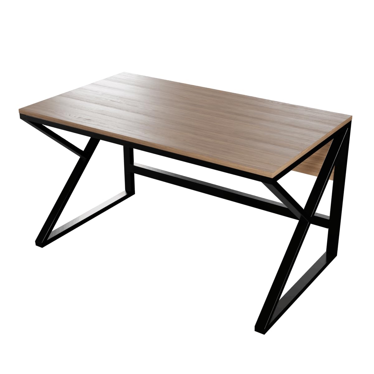 Riyan Luxiwood Alden Computer Table In Engineering Wood For Home & Office, Simple Style Desk, Scratch Resistance Surface, Easy T
