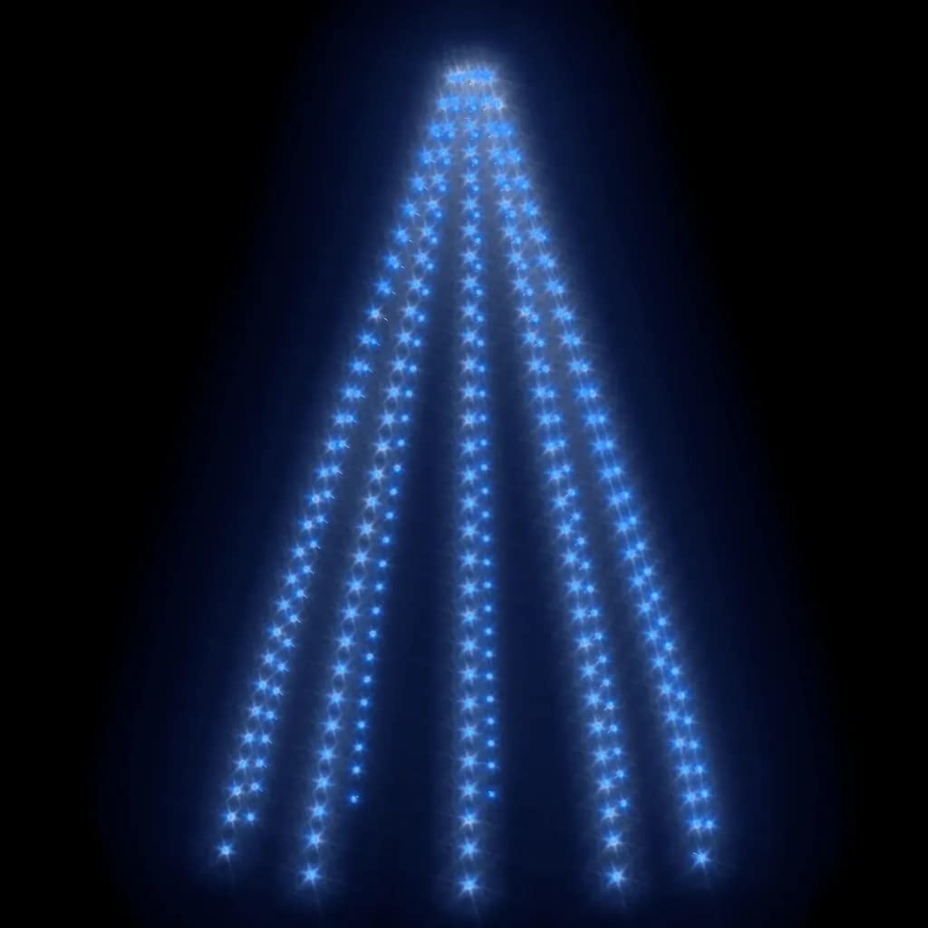 Vidaxl Christmas Tree Net Lights With 300 Leds Blue 118.1"