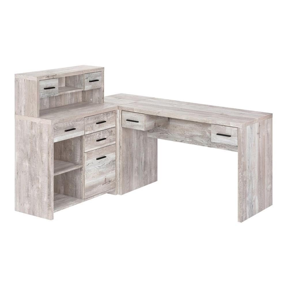Monarch Specialties Computer Desk, Home Office, Corner, Left, Right Setup, Storage Drawers, L Shape, Work, Laptop, Laminate, Be