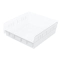 Akro-Mils 30170 Plastic Nesting Shelf Bin Box, (12-Inch X 11-Inch X 4-Inch), Clear, (12-Pack)