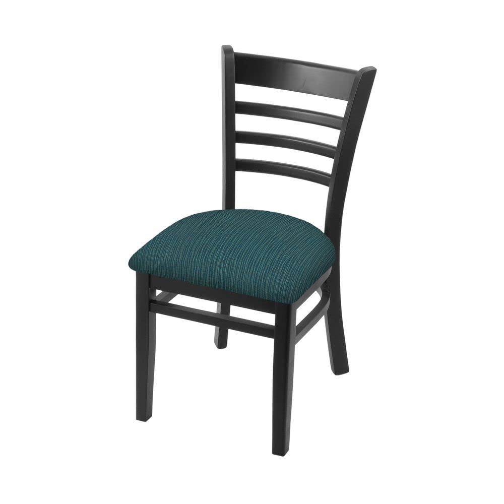 Holland Bar Stool Co. 3140 18' Chair with Black Finish and Graph Tidal Seat