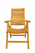 Anderson Collections Carina Five Position Highback Recliner Cushion Fabric: Without Cushion