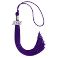 Endea Graduation Single Color Tassel with Silver Date Drop (Purple, 2025)