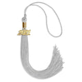 Endea Graduation Single Color Tassel with Gold Date Drop (Silver, 2021)