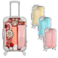 Sweny Mini Suitcase Multipurpose Storage Box with Wheels
