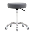 Ainilaily Rolling Stool with Wheels, Heavy Duty 400 lbs Stool for Shop Guitar Lab Tattoo Workbench Medical, Adjustable Swivel St