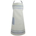 DII French Stripe, Kitchen Collection, Chef Apron, Nautical Blue