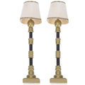 MAGICLULU 2Pcs Miniature Dollhouse Floor Lamp Miniature Furniture Light Furniture for Dolls House Light Accessories 0.9 x 4.32 I