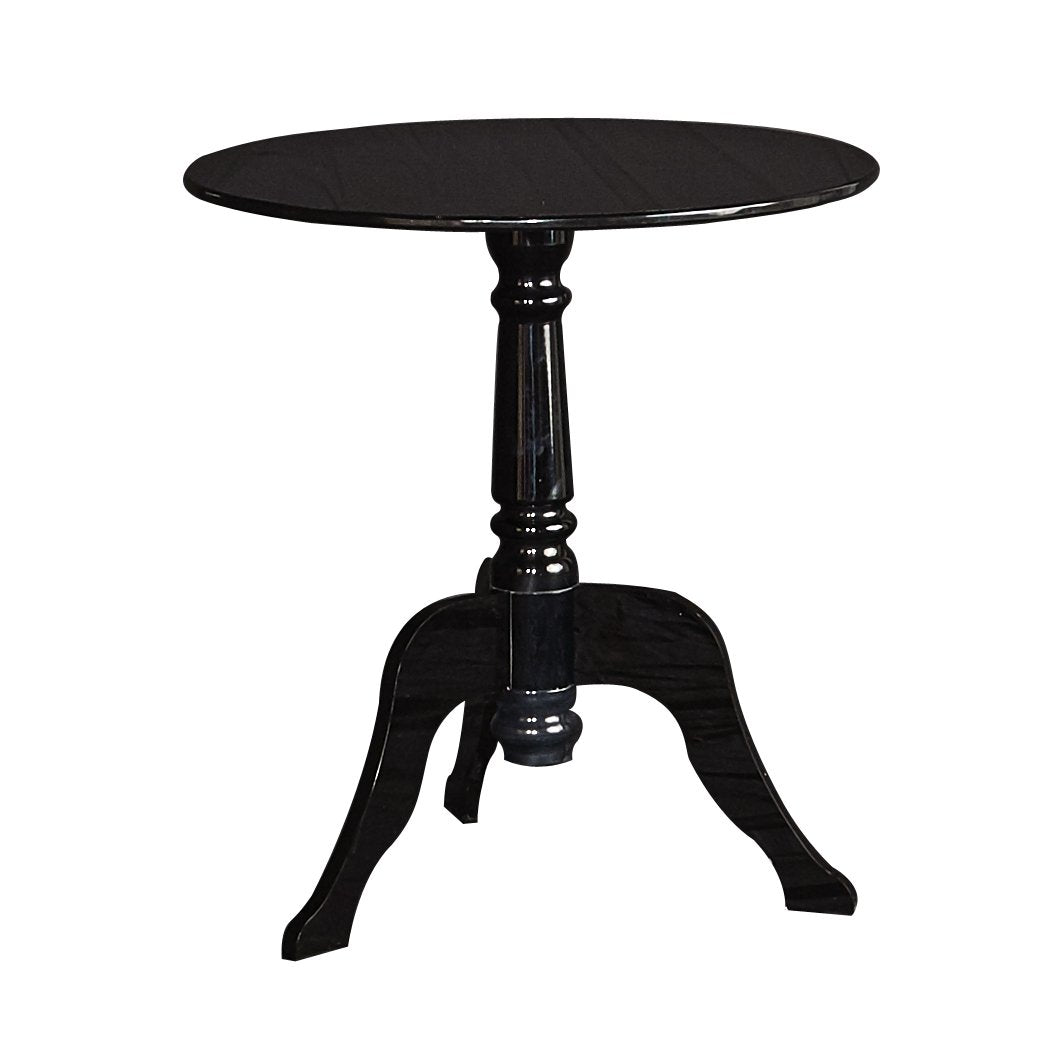 Black Acrylic End Table