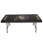 Collegiate Kwik-Covers Rectangle Plastic Table Covers, Bundle Of 2 (University Of Colorado, 8')