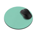 Non-Slip Round Mousepad, Fincibo Solid Mint Green Mouse Pad For Home, Office And Gaming Desk