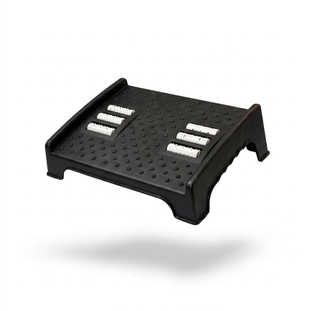 Footrest With Massage Surfaceunder Desk Foot Rest For Office And Home